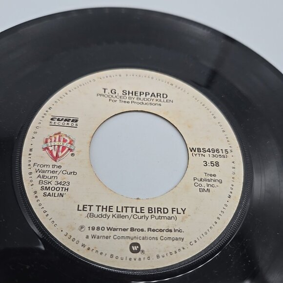Let The Little bird Fly / I Feel Like Loving You Again T G Shepard 45 Vinyl - Picture 4 of 4